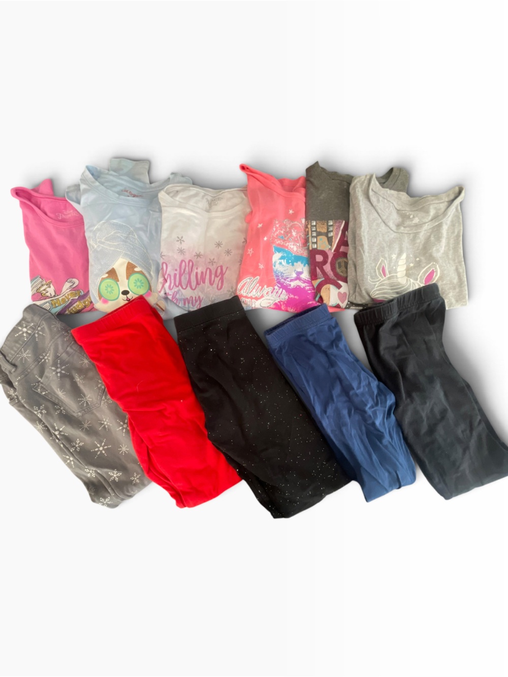 Carter's C&J etc. Girls Mixed Tops & Leggings Set